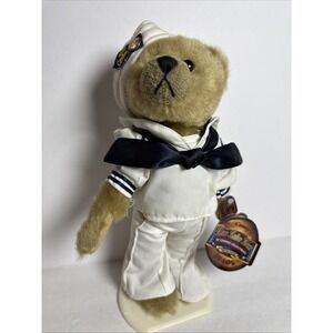 Pickford Brass Button Bears 20th Century 1940's Sailor Casey Stand 12"New No Box